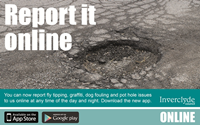 Report it online pot holes